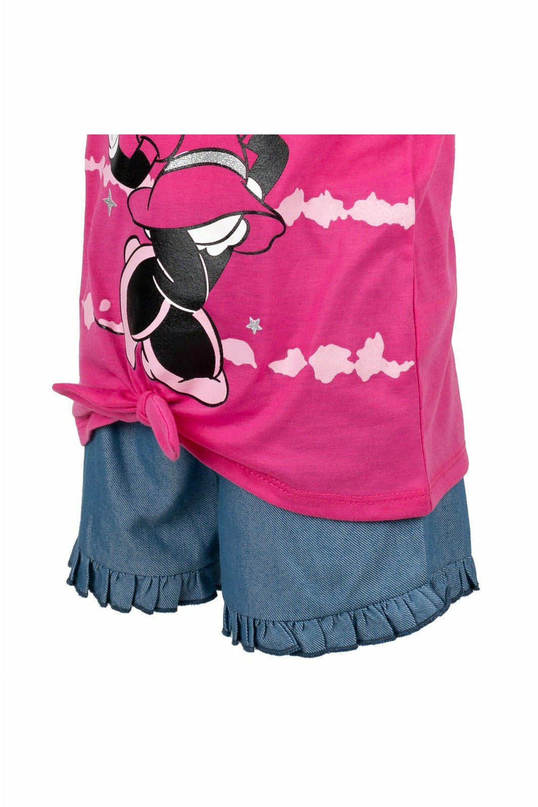 Minnie Mouse Graphic T - Shirt & Shorts - imagikids