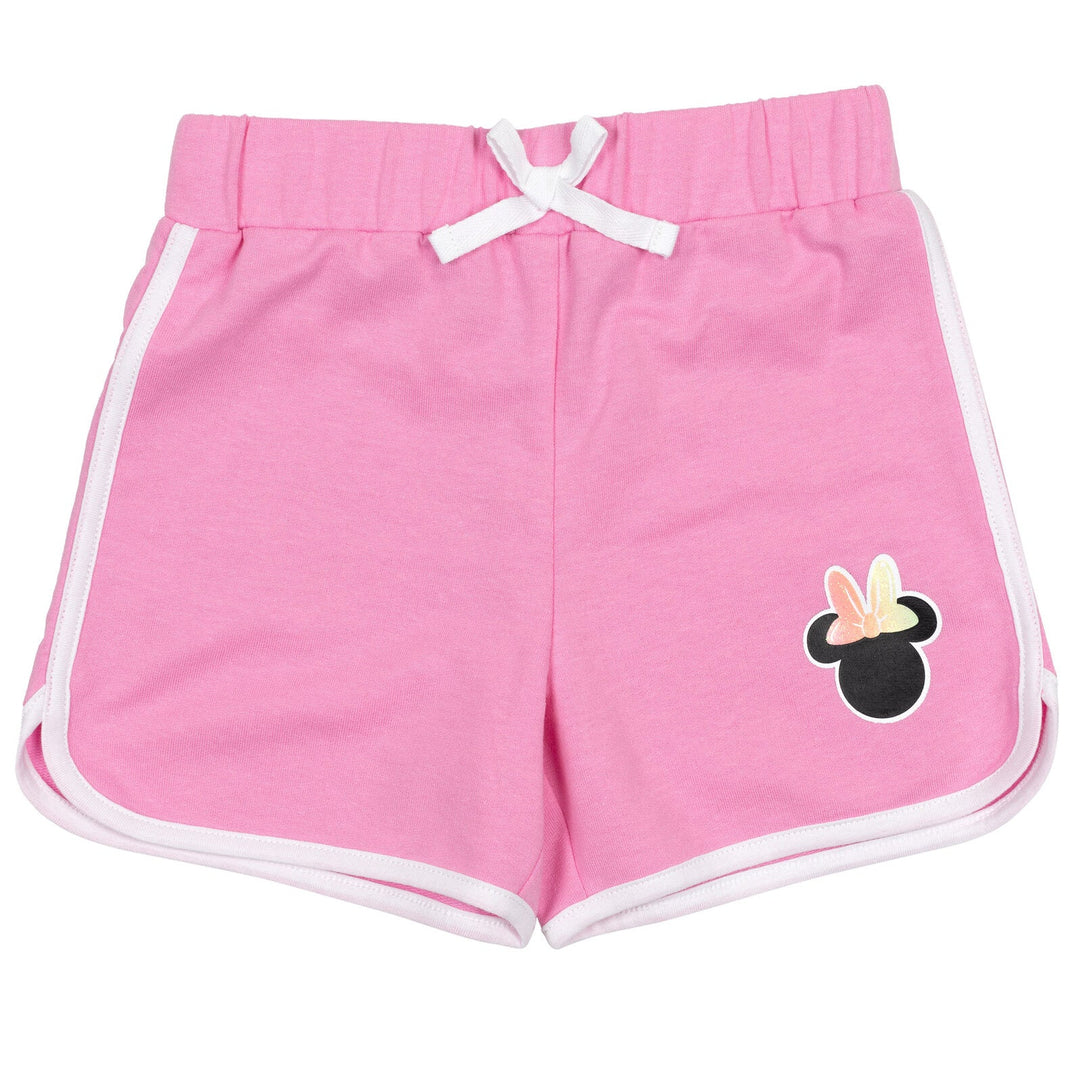 Minnie Mouse Hooded T - Shirt & Dolphin Shorts - imagikids