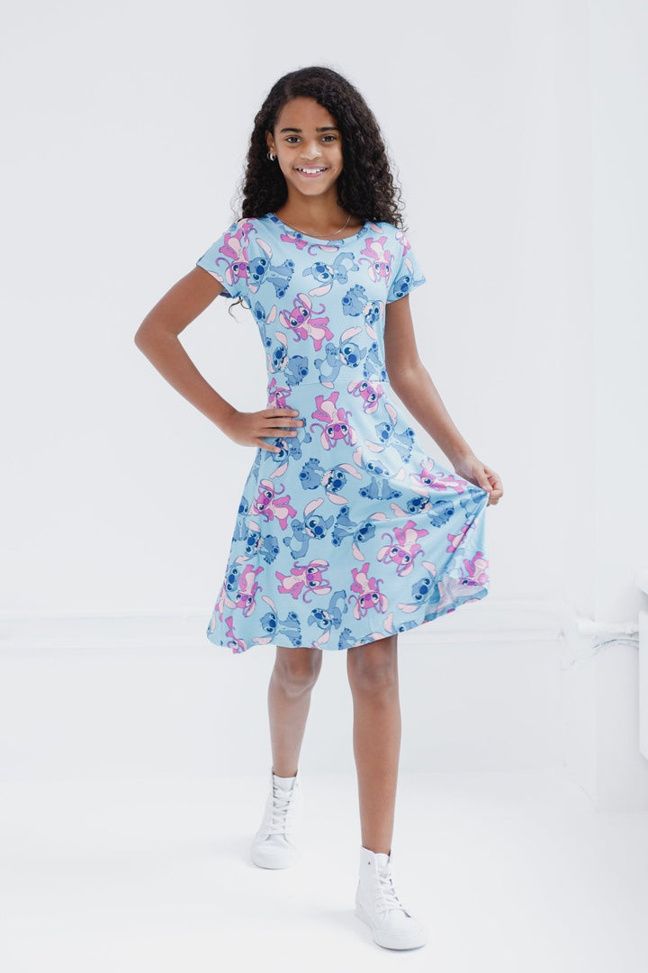 Minnie Mouse Lilo & Stitch 2 Pack Skater Dresses - imagikids