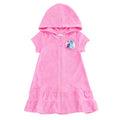 Minnie Mouse Loop Terry Cloth Hooded Zip Up Swim Cover Up