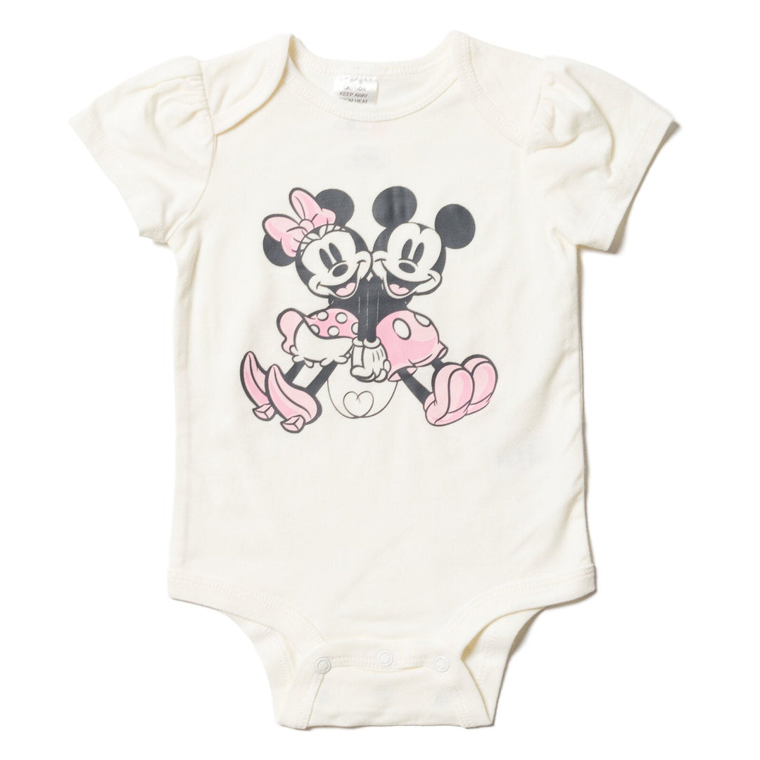 Minnie Mouse Mickey Cuddly Short Sleeve Bodysuits & Pants - imagikids