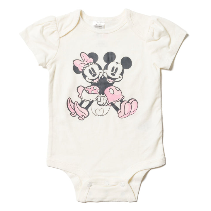 Minnie Mouse Mickey Cuddly Short Sleeve Bodysuits & Pants - imagikids