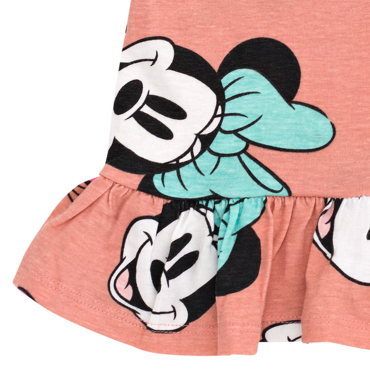 Minnie Mouse Peplum T - Shirt and Leggings Outfit Set - imagikids