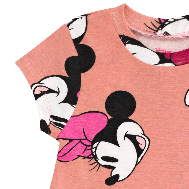 Minnie Mouse Peplum T - Shirt and Leggings Outfit Set - imagikids