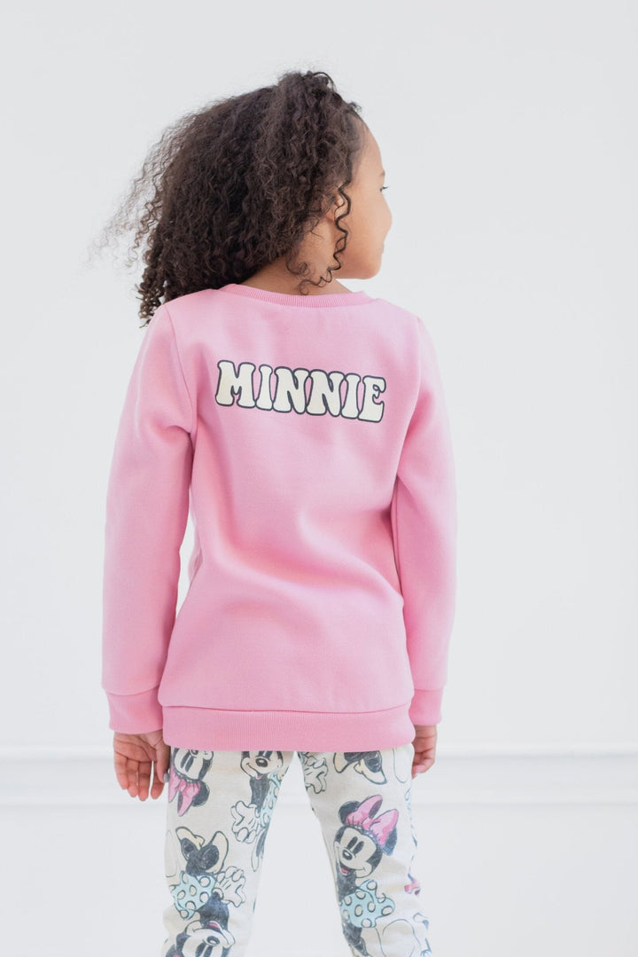 Minnie Mouse Pullover Fleece Sweatshirt & Leggings Set - imagikids