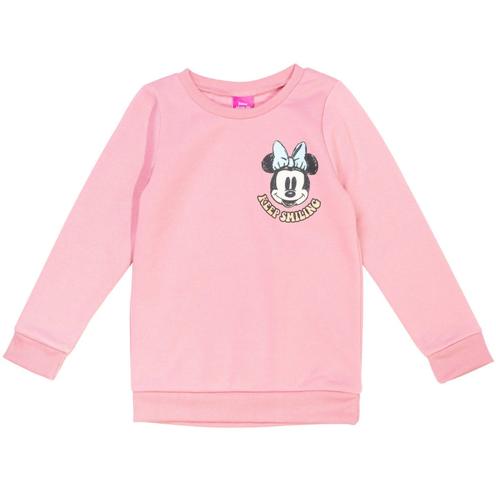 Minnie Mouse Pullover Fleece Sweatshirt & Leggings Set - imagikids