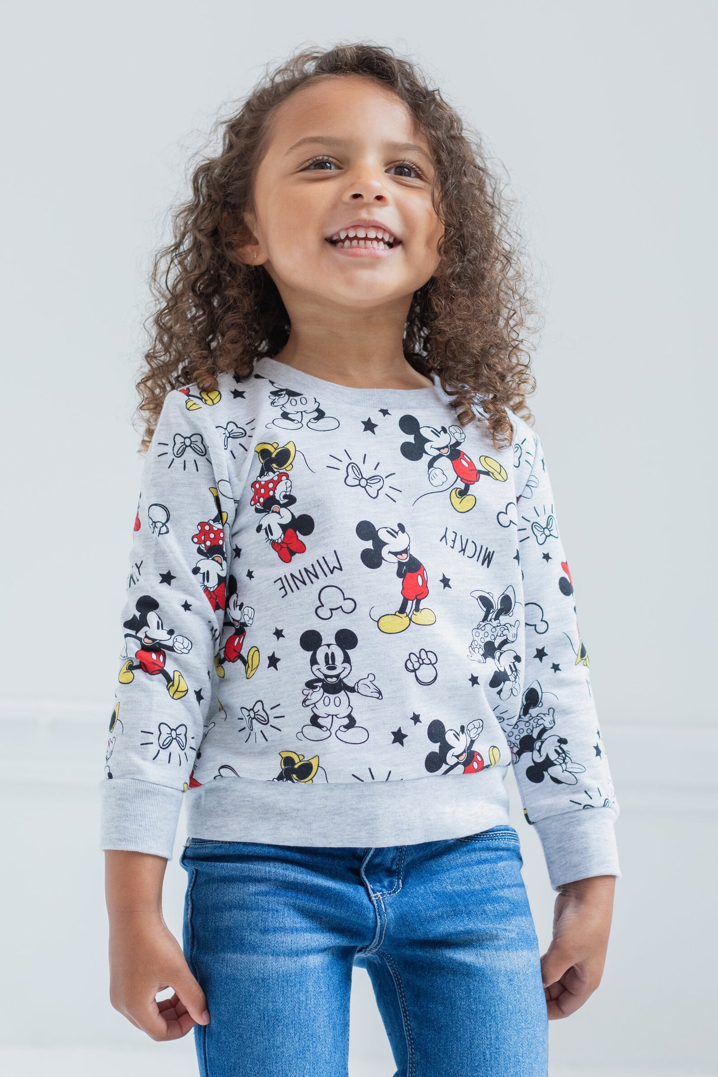 Minnie Mouse French Terry Pullover Sweatshirt