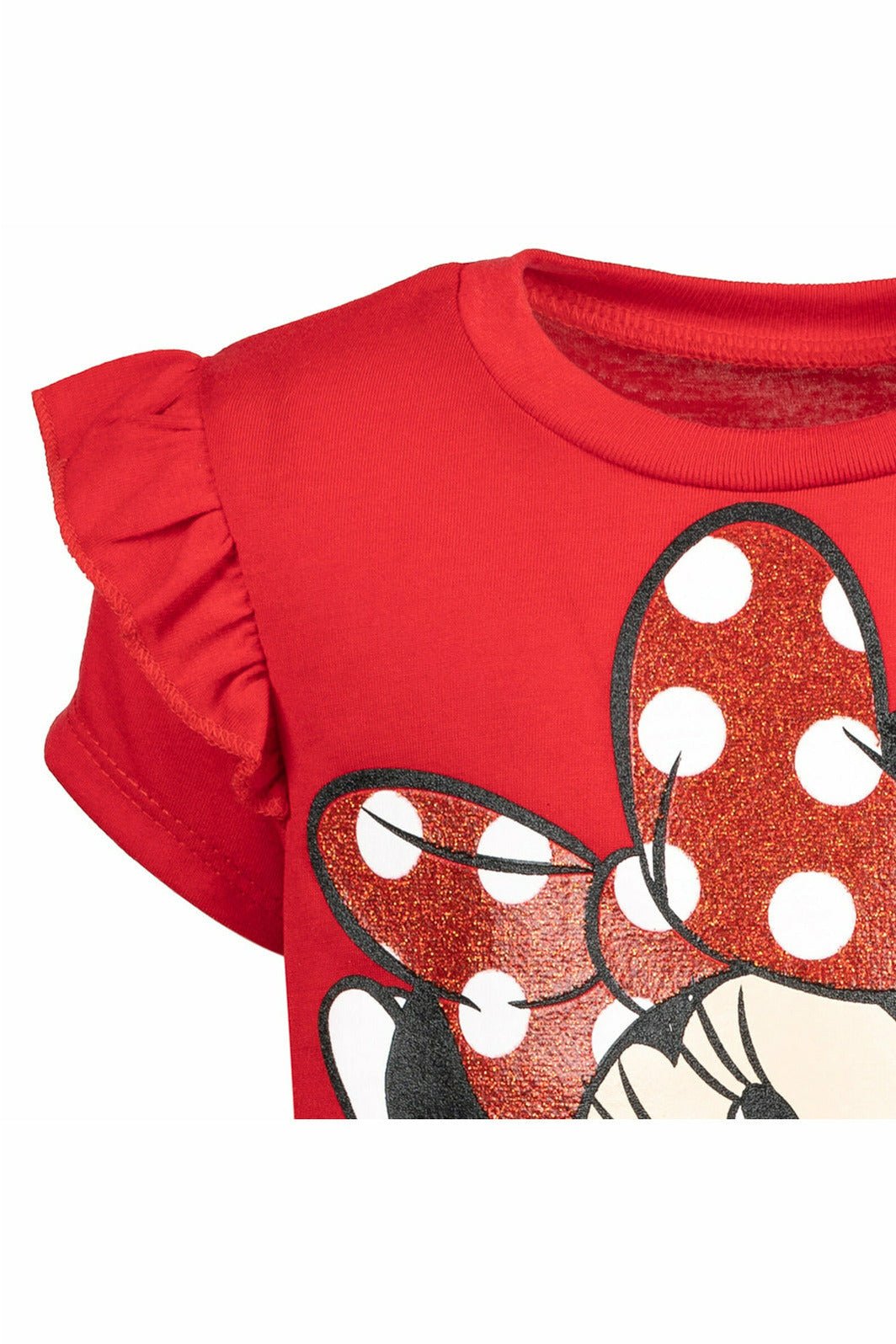 Minnie Mouse Ruffle Graphic T - Shirt & Leggings - imagikids