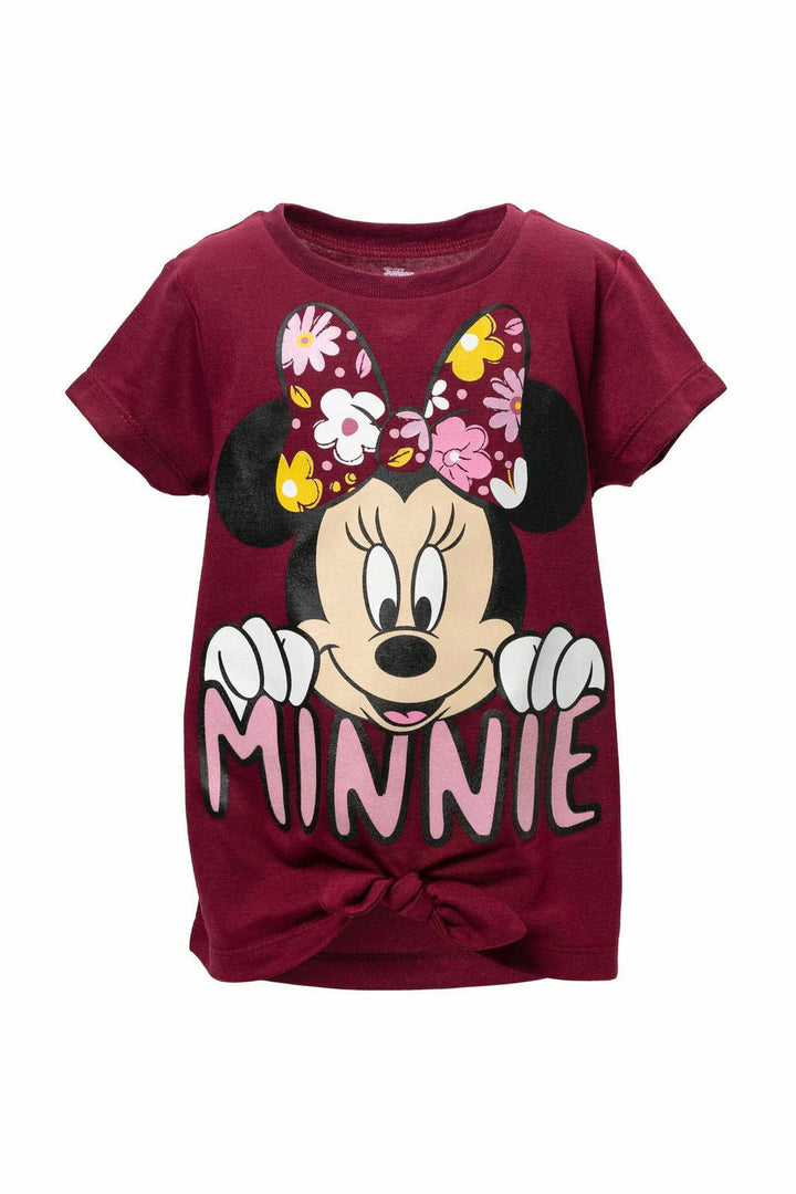 Minnie Mouse Ruffle Graphic T - Shirt & Leggings - imagikids