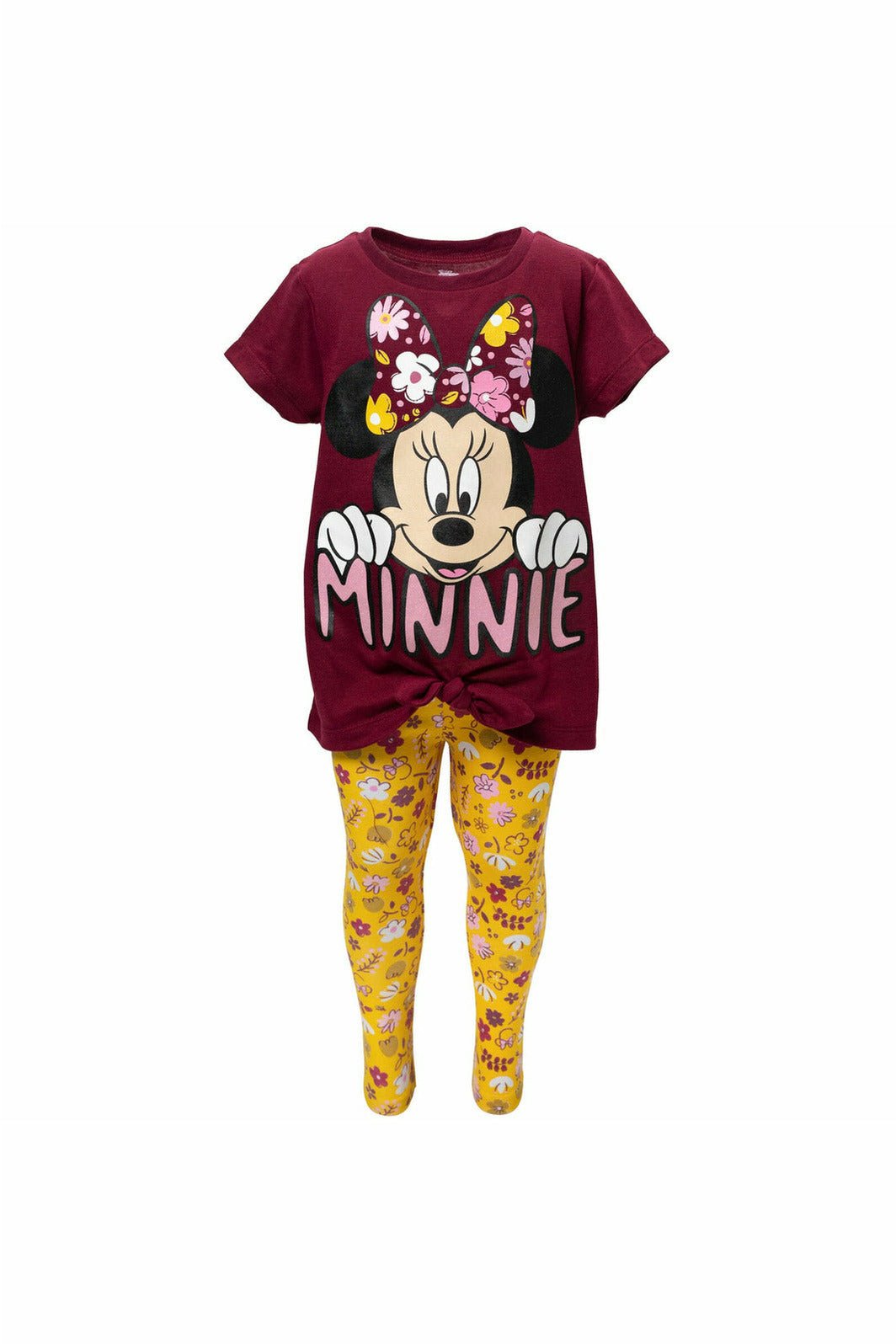 Minnie Mouse Ruffle Graphic T - Shirt & Leggings - imagikids