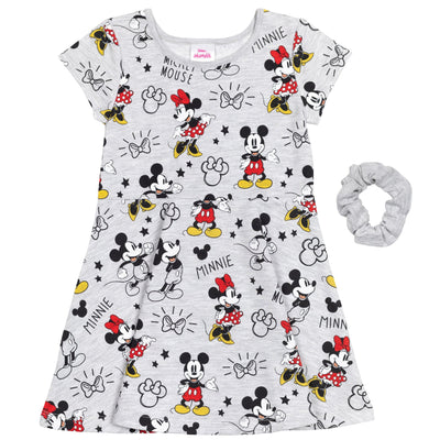 Minnie Mouse Skater Dress and Scrunchie - imagikids