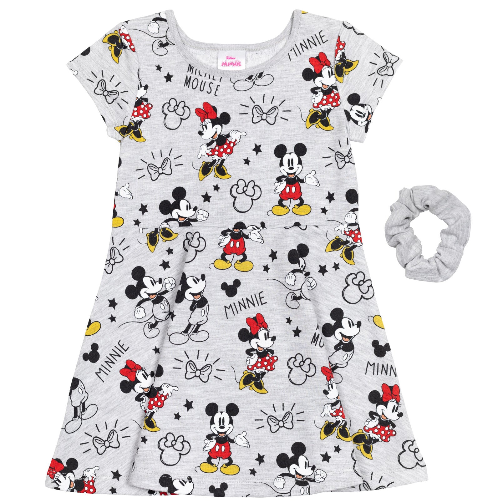 Minnie Mouse Skater Dress and Scrunchie | imagikids Baby and Kids Clothing