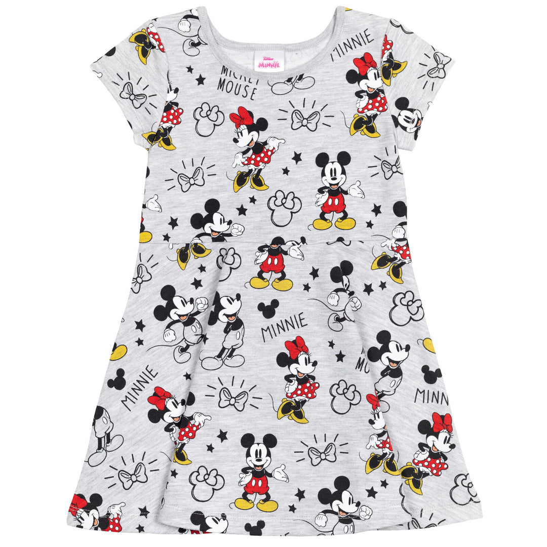 Vestido skater y coletero de Minnie Mouse