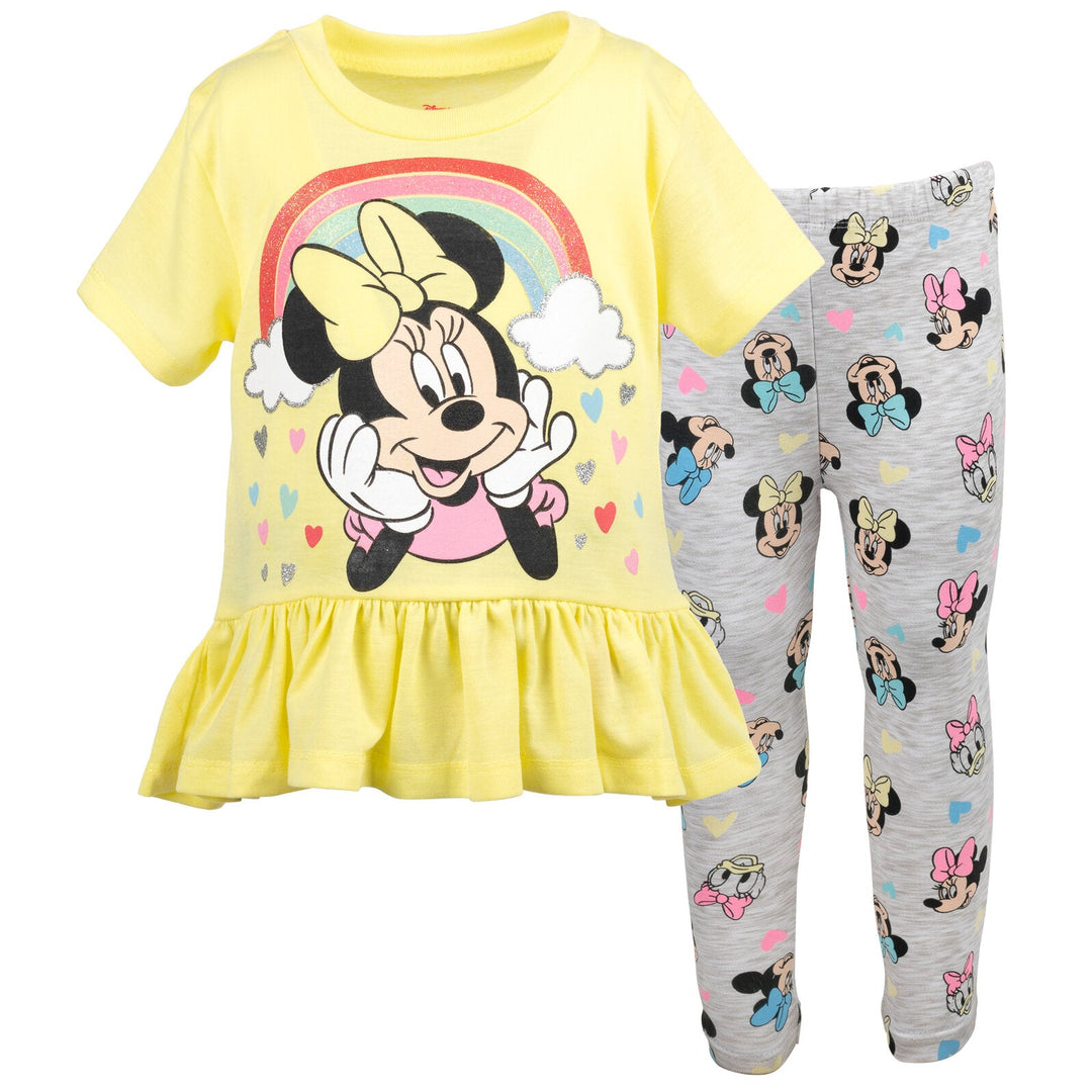 Minnie Mouse T - Shirt and Leggings Outfit Set - imagikids