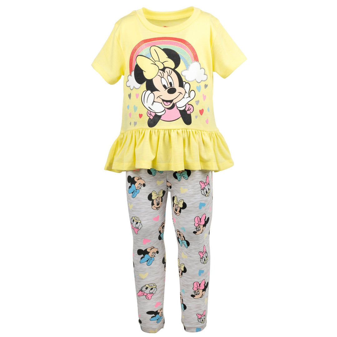 Minnie Mouse T - Shirt and Leggings Outfit Set - imagikids