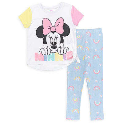 Minnie Mouse T - Shirt and Leggings Outfit Set - imagikids