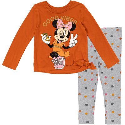 Minnie Mouse T - Shirt and Leggings Outfit Set - imagikids