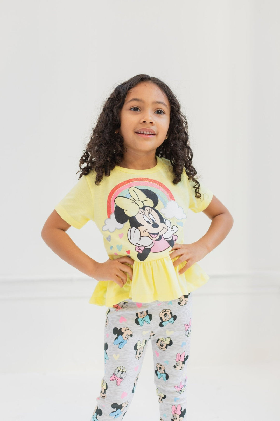 Minnie Mouse T - Shirt and Leggings Outfit Set - imagikids