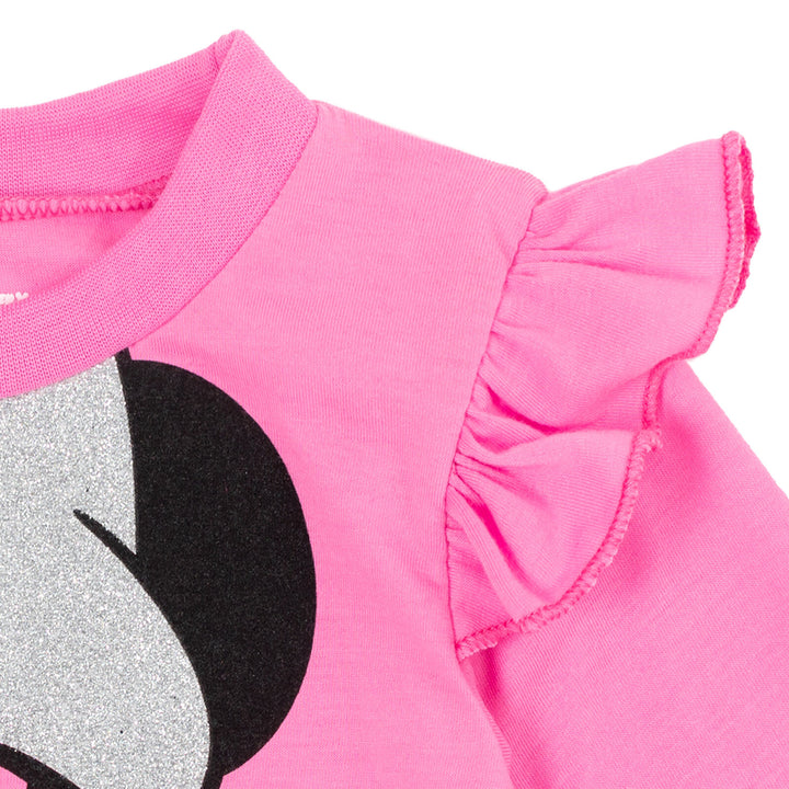 Conjunto de camiseta y calzas de Minnie Mouse