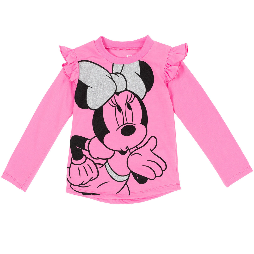 Conjunto de camiseta y calzas de Minnie Mouse