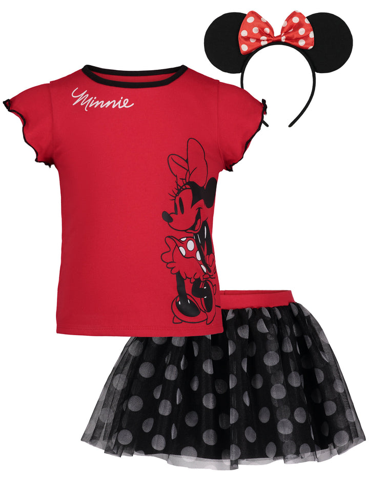 Disney Minnie Mouse 3 Piece Outfit Set