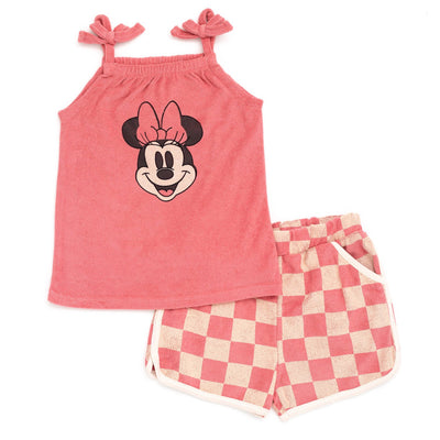 Minnie Mouse Tank Top and Active Retro Dolphin Shorts - imagikids