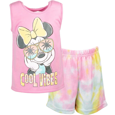 Minnie Mouse Tank Top Shirt & Shorts
