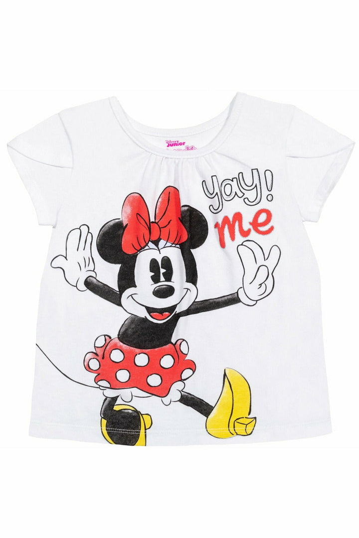 Minnie Mouse Tutu Graphic T - Shirt & Skirt Set with Scrunchy - imagikids