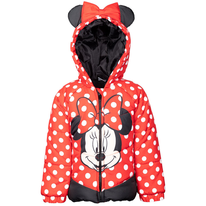 Minnie Mouse Winter Coat Puffer Jacket