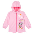 Minnie Mouse Zip Up Waterproof Hooded Rain Jacket Coat