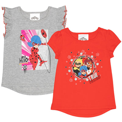 Miraculous 2 Pack Graphic T-Shirts