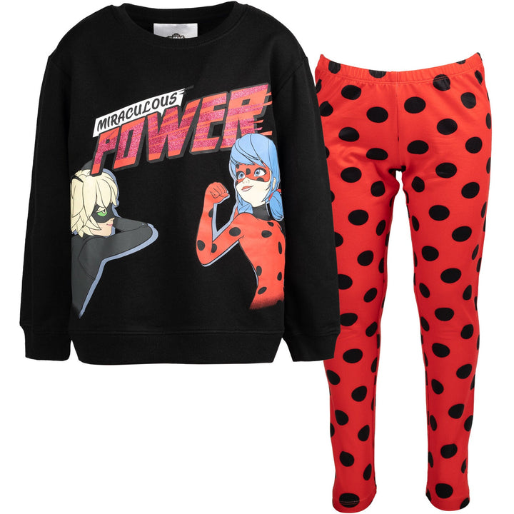 Miraculous Fleece Hoodie & Ruffle Leggings - imagikids