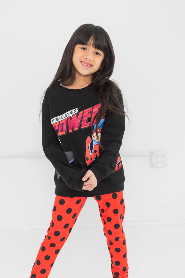 Miraculous Fleece Hoodie & Ruffle Leggings - imagikids