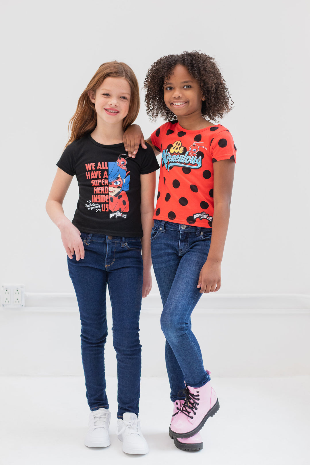 Miraculous Ladybug  2 Pack T-Shirts