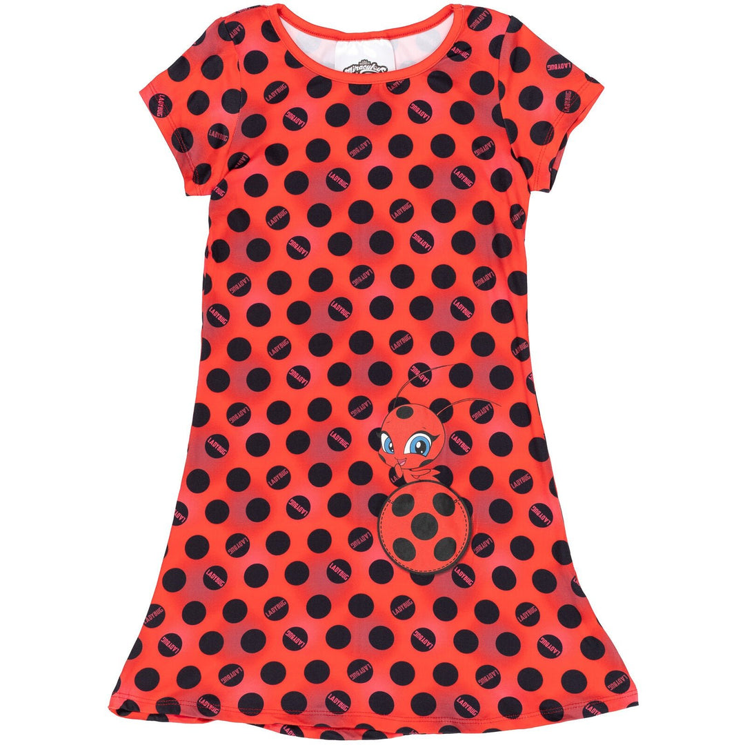 Miraculous Ladybug 2 Pack Short Sleeve Dresses imagikids Miraculous Ladybug 2 Pack Short Sleeve Dresses imagikids