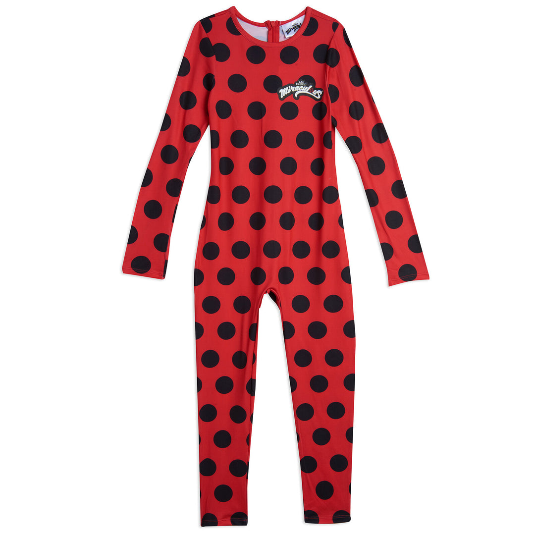 Ladybug 3 Piece Costume Set: Jumpsuit Gloves Mask