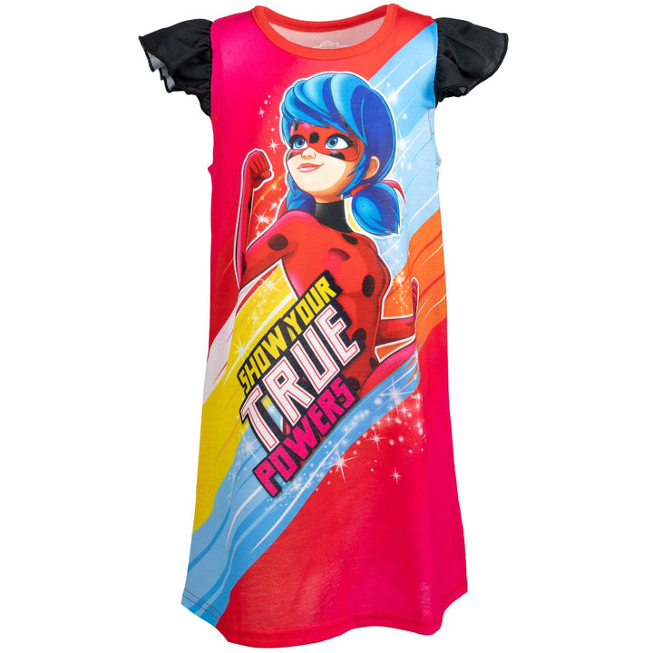 Miraculous Ladybug Girls Nightgown Pajamas - imagikids