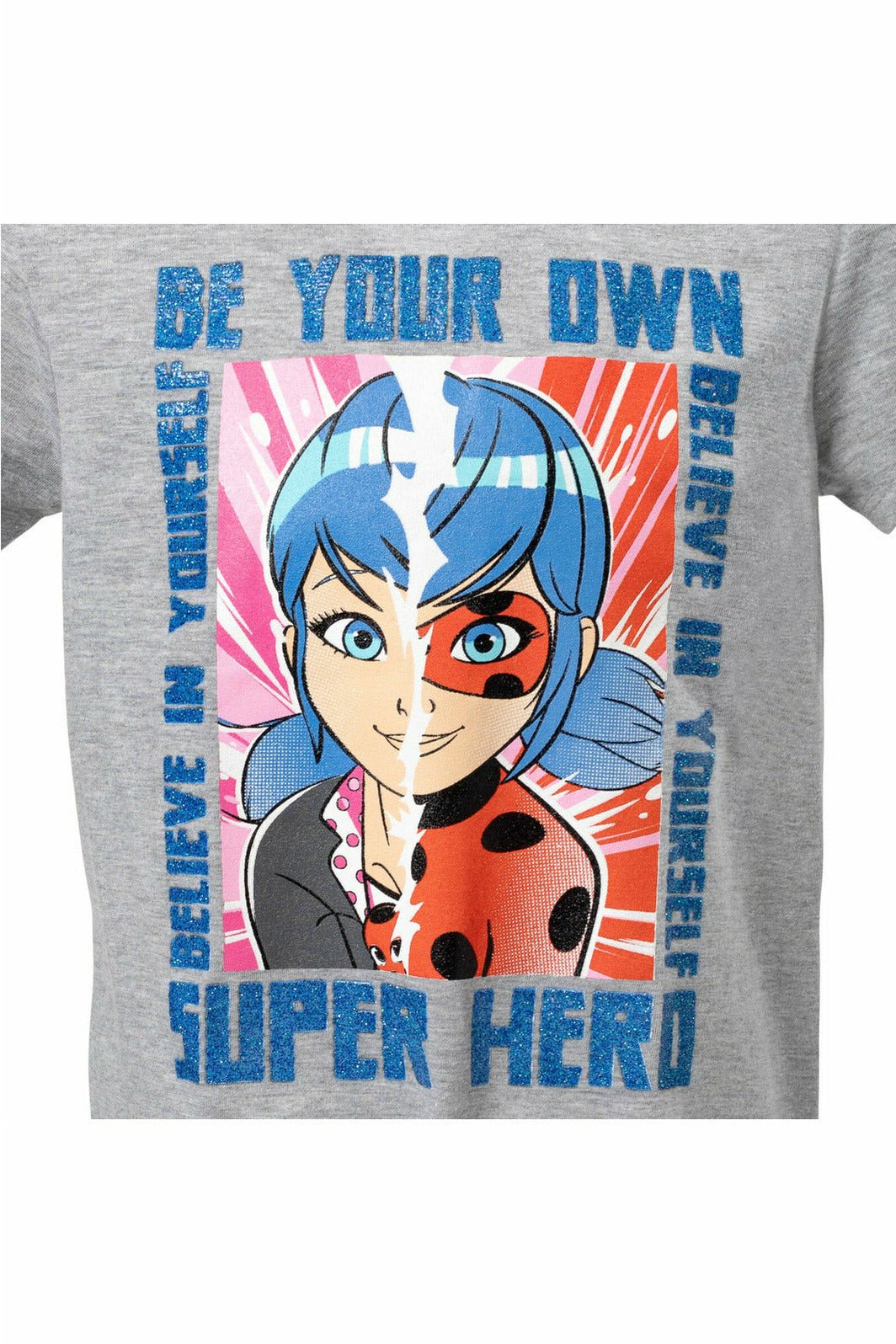 Miraculous Ladybug Knotted Graphic T - Shirt & Shorts - imagikids