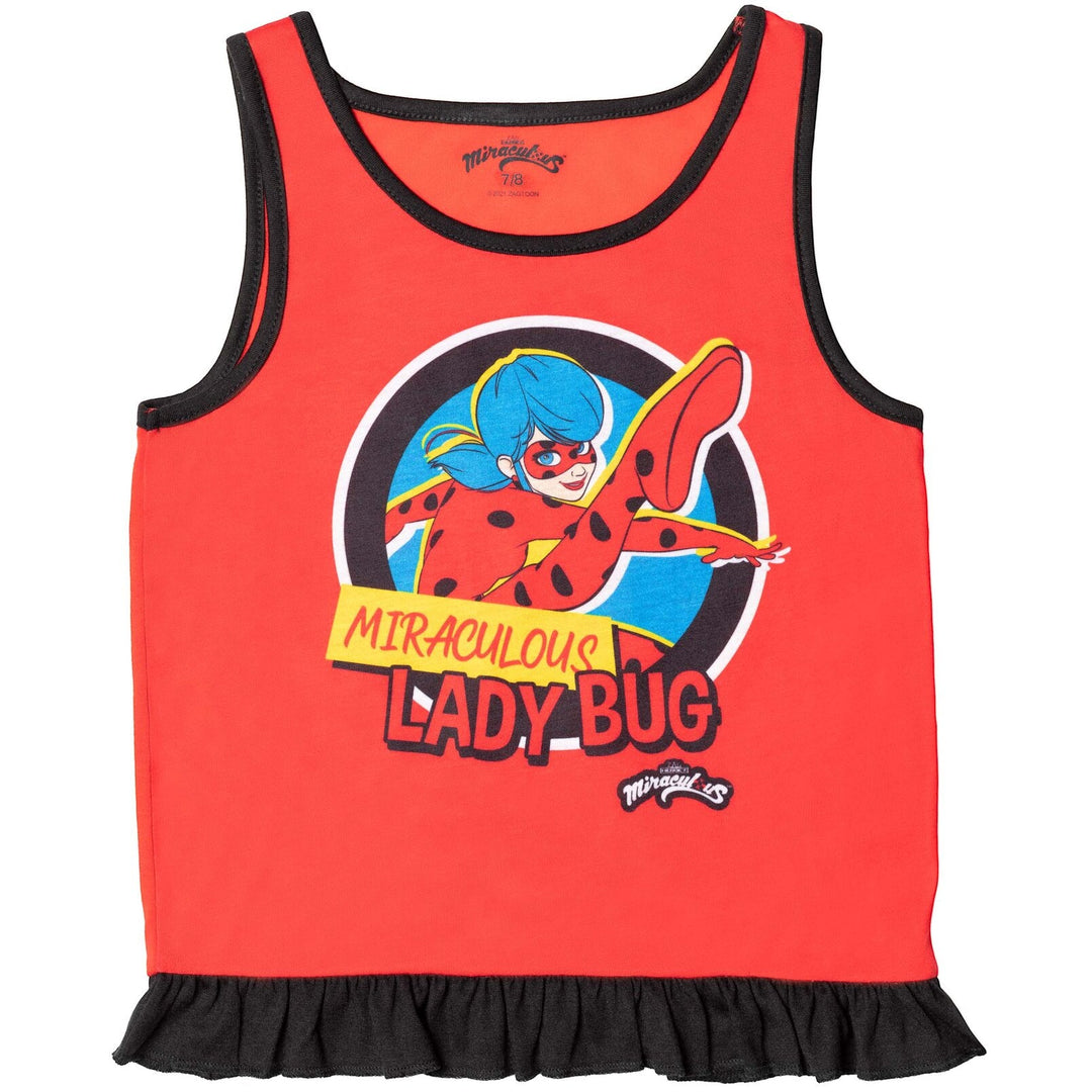 Miraculous Ladybug Pajama Shirt and Shorts - imagikids