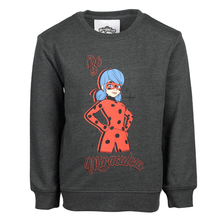 Sudadera con capucha de Miraculous Ladybug con parte delantera cruzada y mallas con parte delantera cruzada