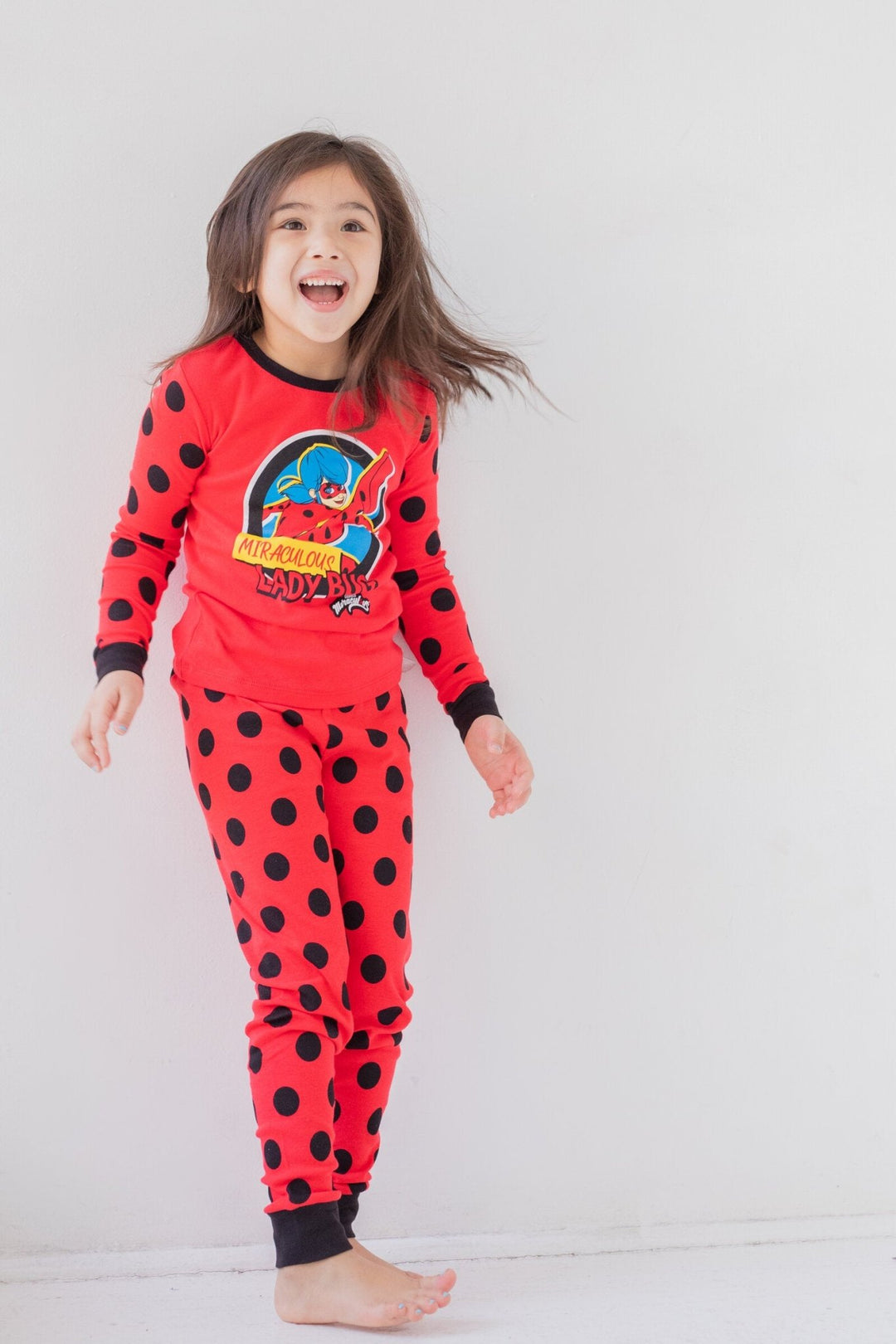 Miraculous Ladybug Pullover Pajama Shirt and Pants Sleep Set - imagikids