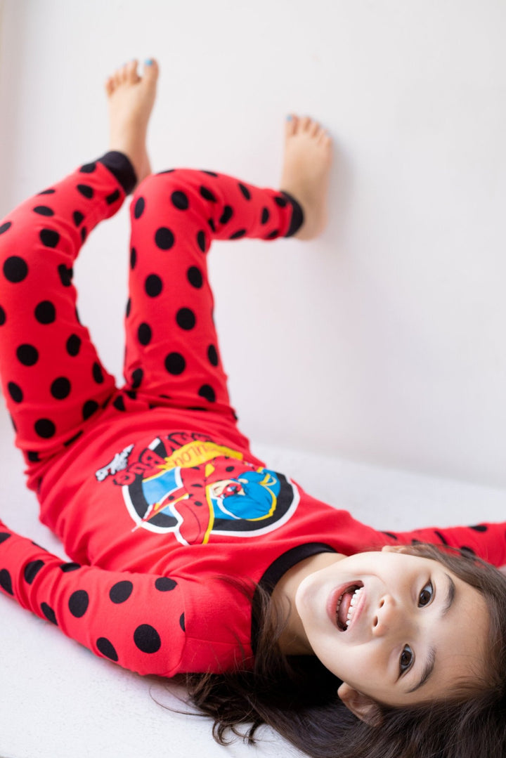 Miraculous Ladybug Pullover Pajama Shirt and Pants Sleep Set - imagikids