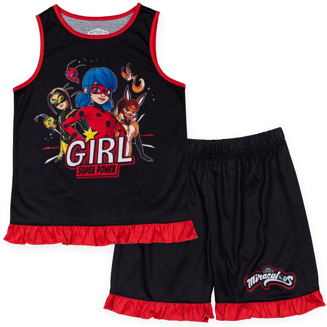 Miraculous Pullover Pajama Shirt and Shorts - imagikids