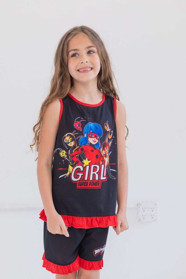 Miraculous Pullover Pajama Shirt and Shorts - imagikids