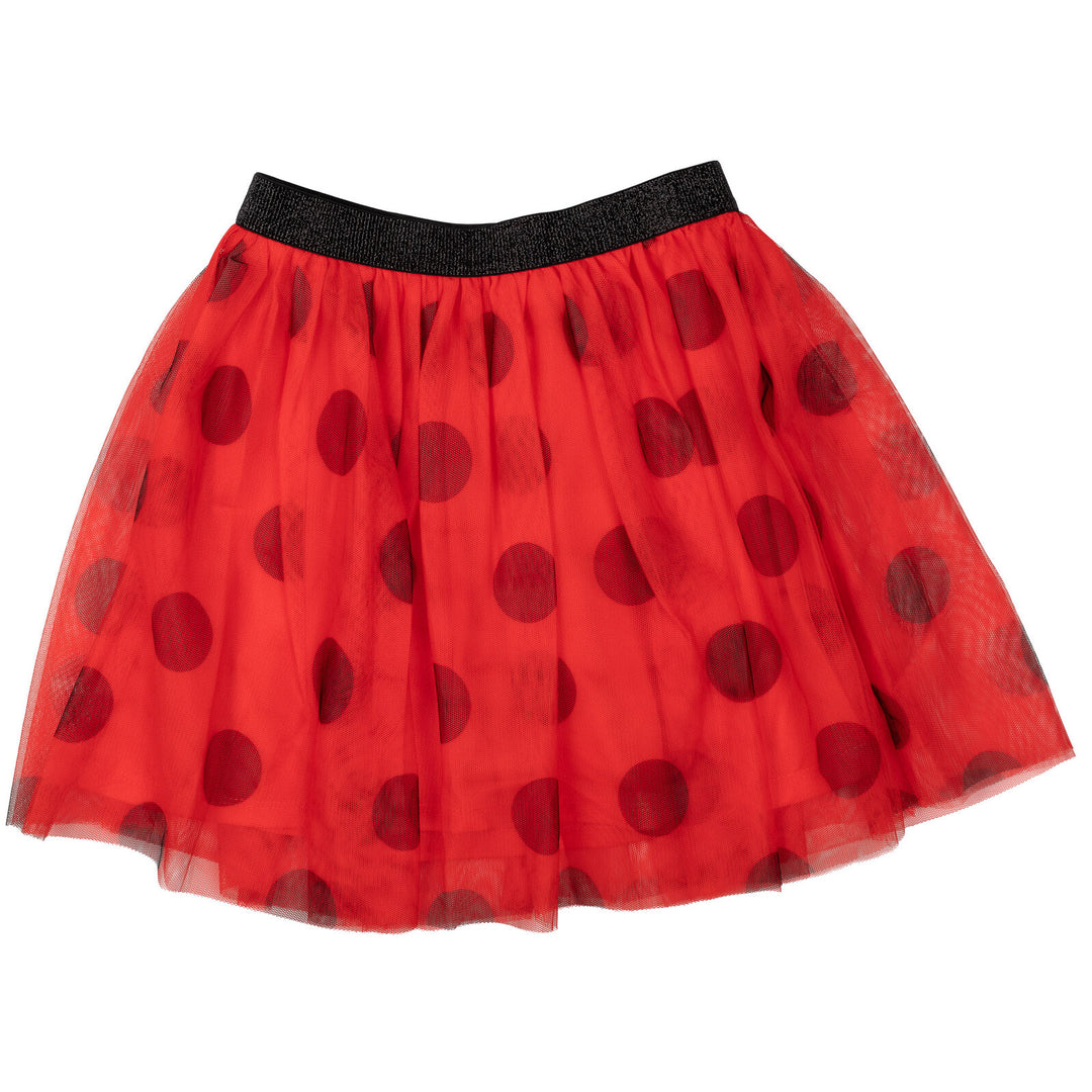 Conjunto de 3 piezas de Miraculous Ladybug: camiseta, falda, diadema