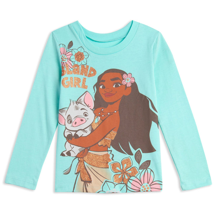 Moana 2 Pack Long Sleeve Graphic T - Shirt - imagikids