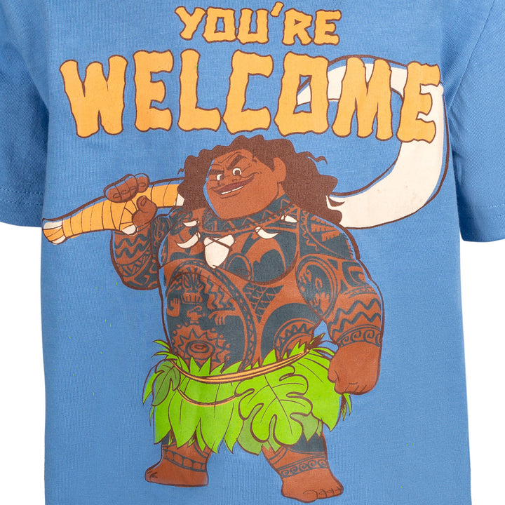 Moana Princess 2 Pack Graphic T-Shirts