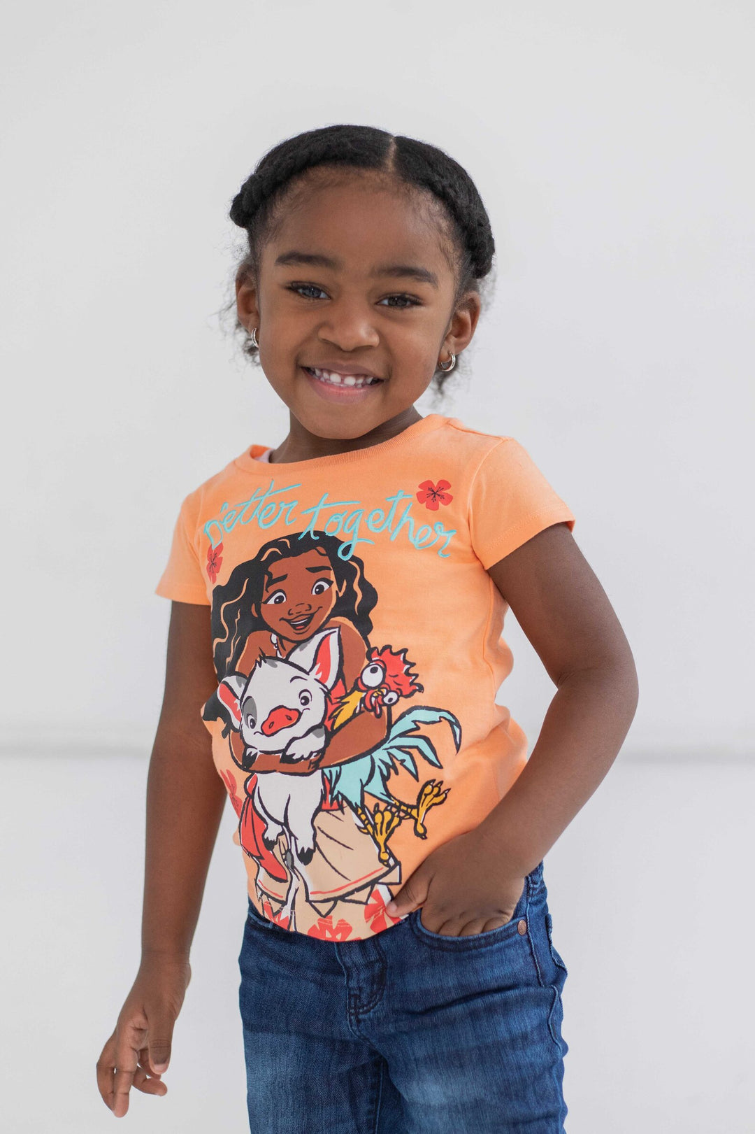 Paquete de 3 Moana Camisetas gráficas