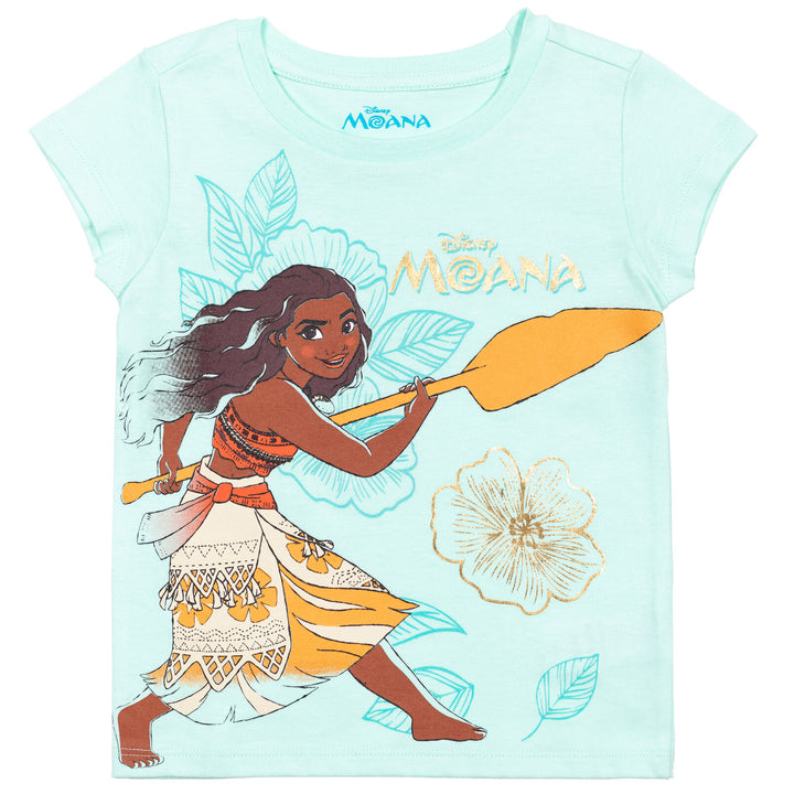 Paquete de 3 Moana Camisetas gráficas