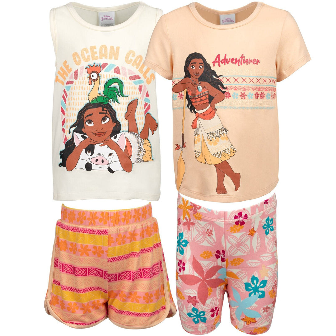 Moana 4 Piece Outfit Set - imagikids